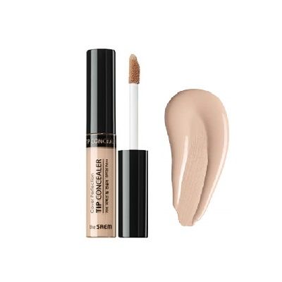 Консилер для маскировки недостатков The Saem Cover Perfection Tip Concealer SPF 28 PA+++