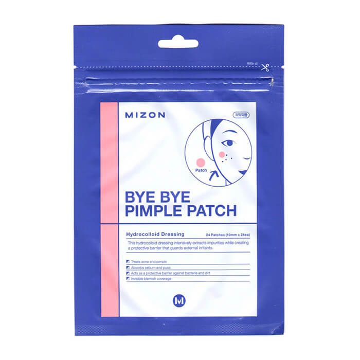 Противовоспалительные локальные патчи MIZON Bye Bye Pimple Patch