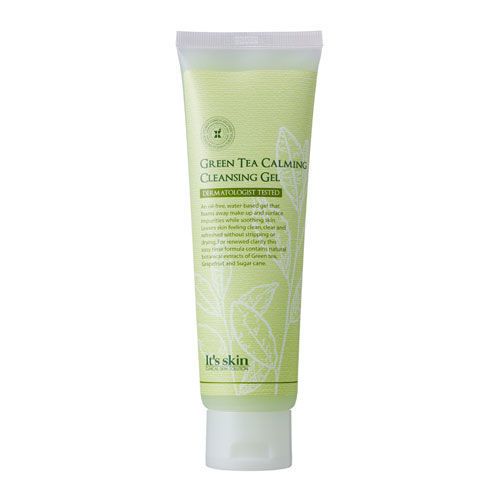 Очищающий гель для лица с зеленым чаем It's Skin Green Tea Calming cleansing Gel