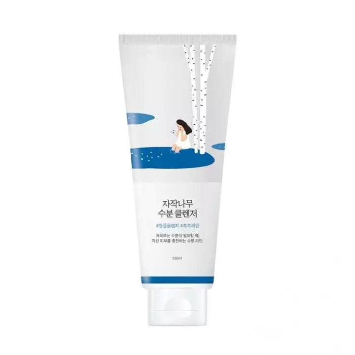 Пенка увлажняющая с березовым соком Round Lab Birch Juice Moisturizing Cleanser 